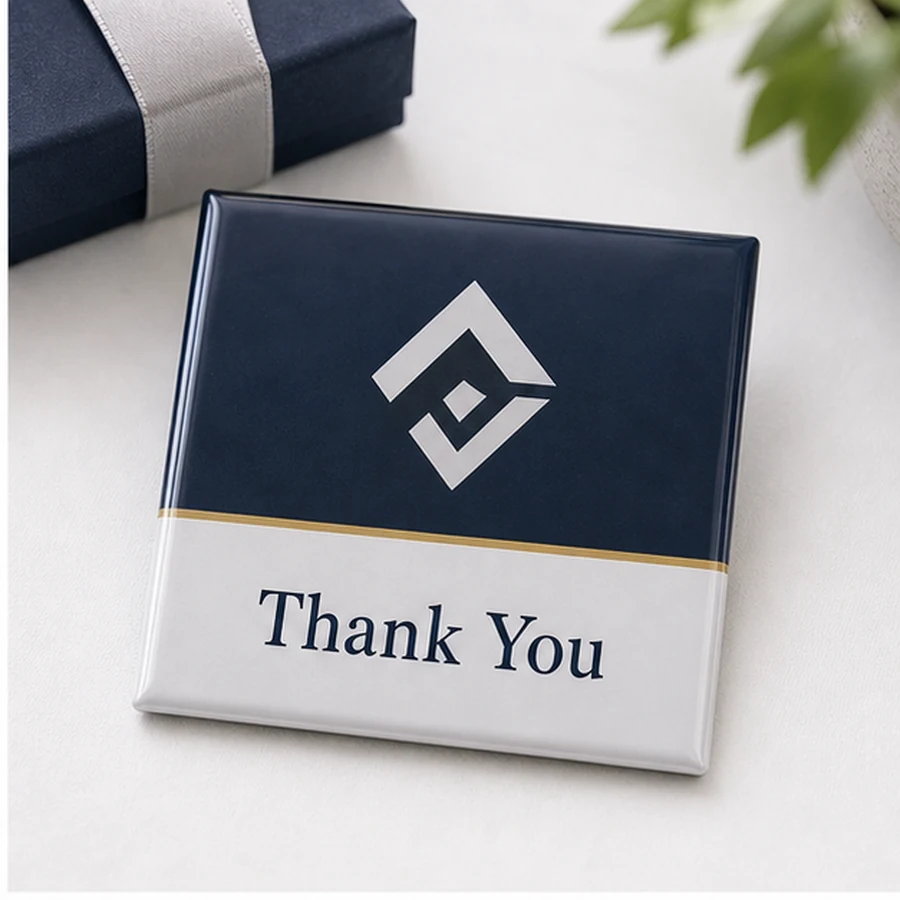 Corporate client thank you magnet