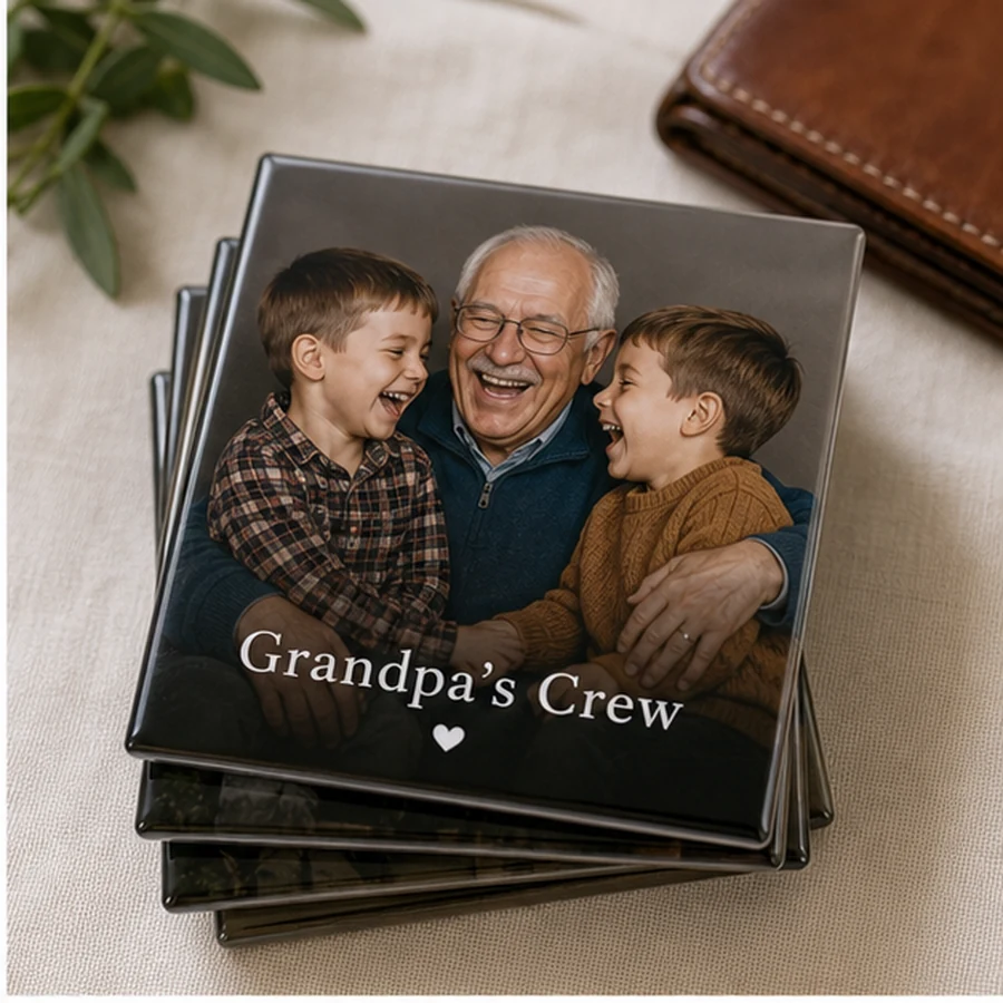 Granddad Father's Day magnet set