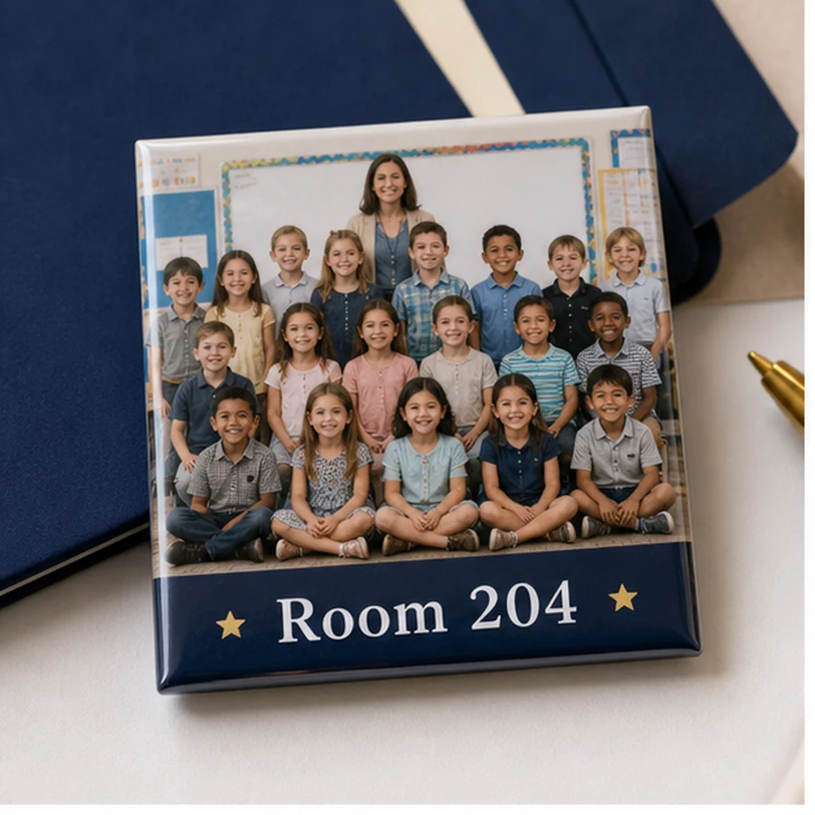 Class photo school fundraiser magnet